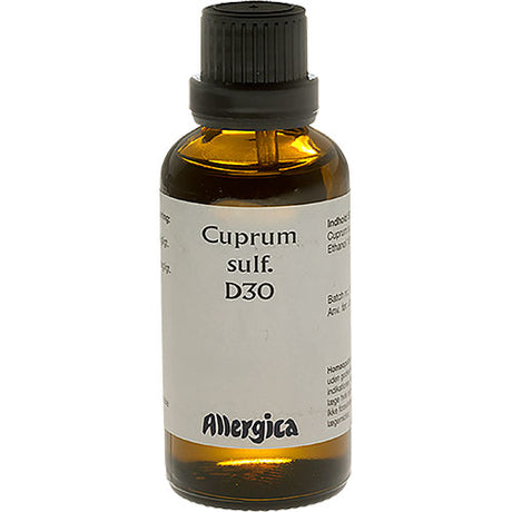 Cuprum sulf. D30 fra Allergica