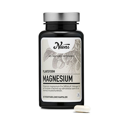 Magnesium organisk planteform fra Nani