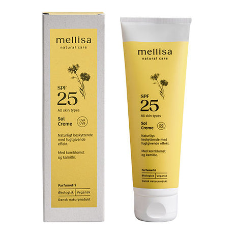Solcreme SPF 25 fra Mellisa
