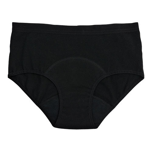 Period Underwear Hipster XXL light flow, Black fra Imse