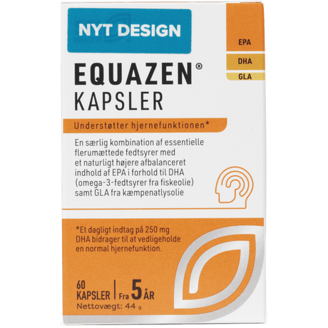 Equazen Fiskeolie | 60 kapsler