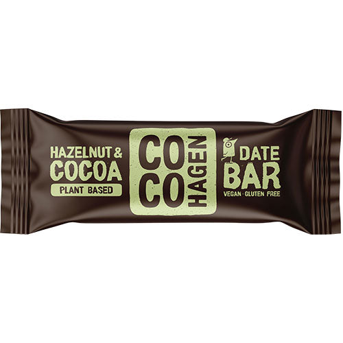 COCOHAGEN Bar med hasselnød og kakao Ø fra COCOHAGEN