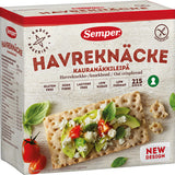 Knækbrød havre glutenfri fra Semper