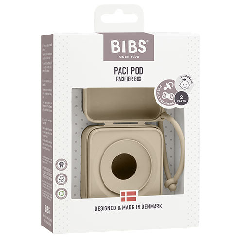 BIBS Pacifier Box Vanilla fra BIBS