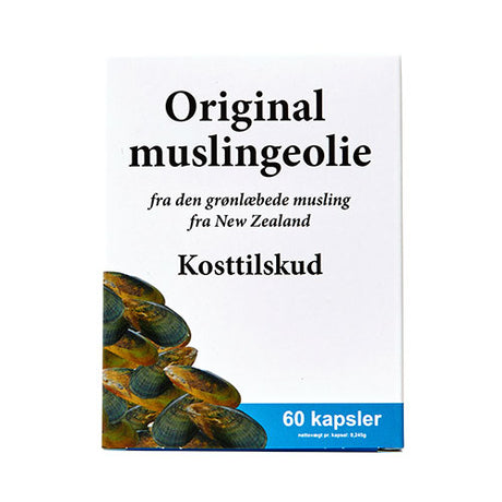 Original muslingeolie fra Helsam.dk