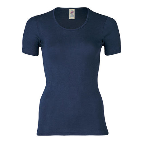 T-shirt, navy, str. 42/44 fra Engel Natur
