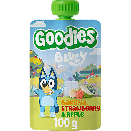 Goodies Bluey banana, strawberry & apple smoothie fra Goodies