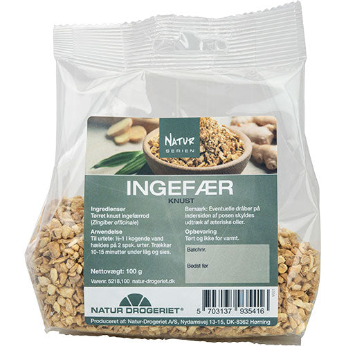 Ingefær knust
