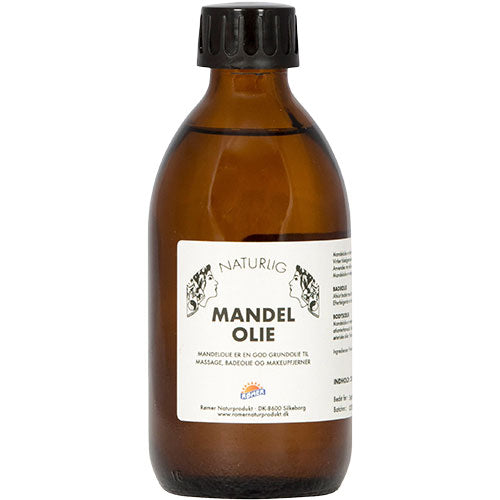 Mandelolie massageolie fra Rømer