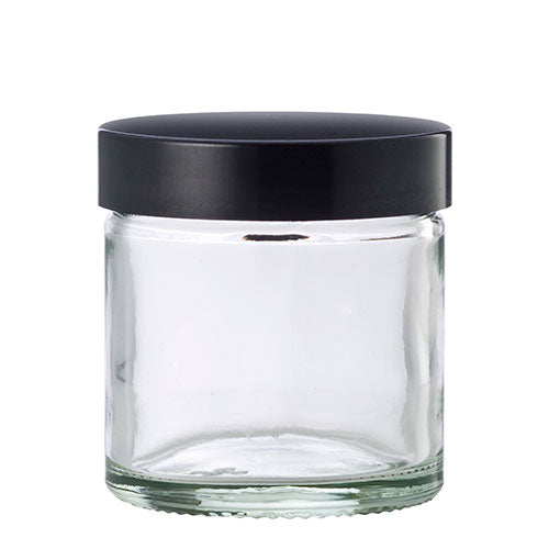 Klar glaskrukke 60 ml fra Urtegaarden