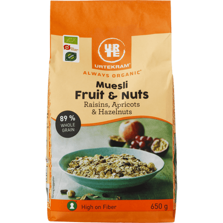 Urtekram Mysli Fruit & Nuts Økologisk | 650 g
