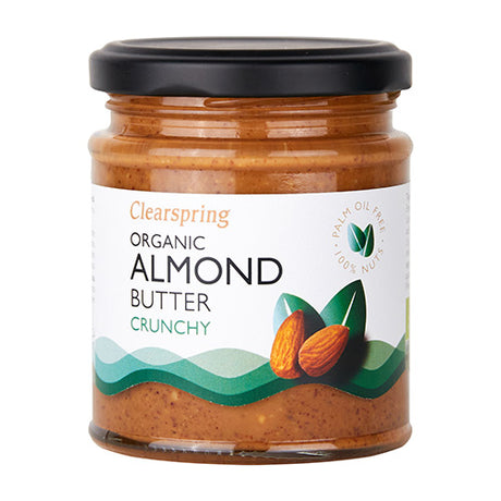 Mandelsmør Crunchy Ø fra Clearspring