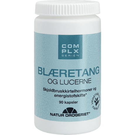 Natur-Drogeriet Blæretang Og Lucerne | 90 kapsler fra Natur-Drogeriet