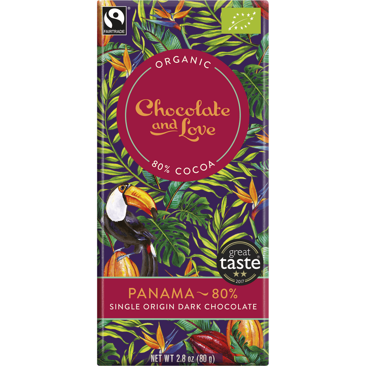 Chokolade Single Origin Panama 80% Økologisk 