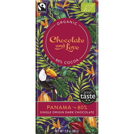 Chokolade Single Origin Panama 80% Økologisk 
