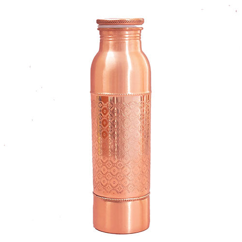 Kobber Vandflaske Mosaic 900 ml fra Forrest & Love