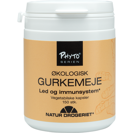 Natur-Drogeriet Gurkemeje Kapsler Økologisk | 150 kapsler fra Natur-Drogeriet