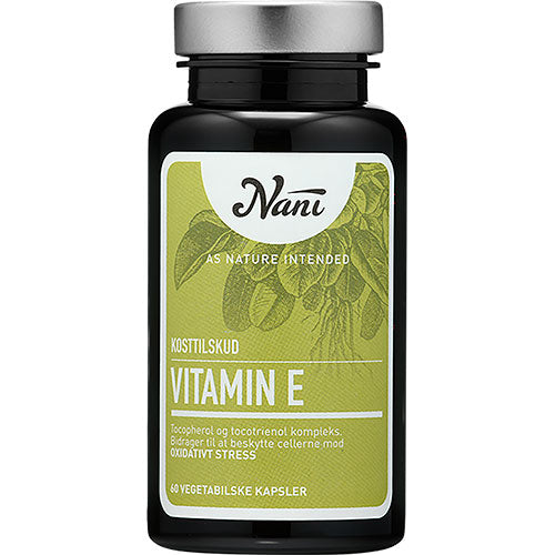 Nani E-vitamin | 60 kapsler fra Nani