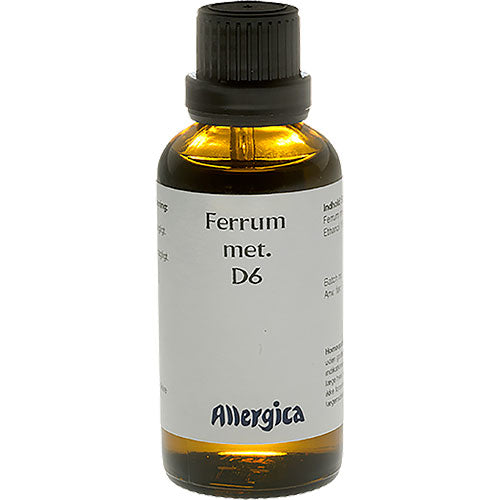 Ferrum met. D6 fra Allergica