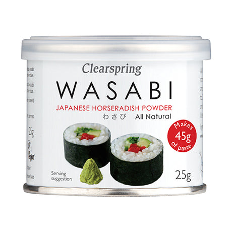 Wasabipulver fra Clearspring