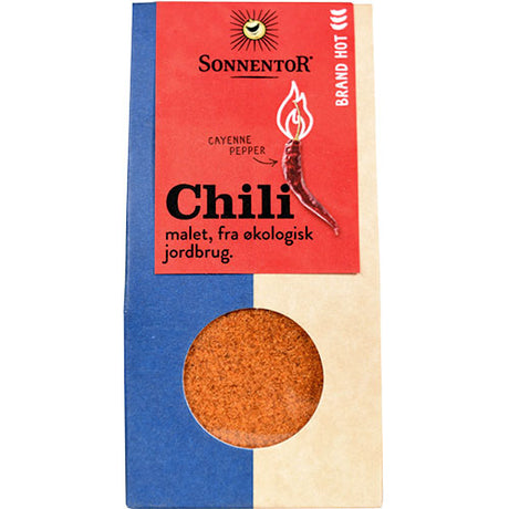Chili malet øko - Cayenne pepper - Ekstra stærk fra Sonnentor