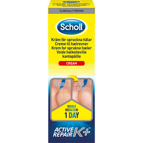 Scholl Heel Crack Cream Act.repair K+ fra Scholl