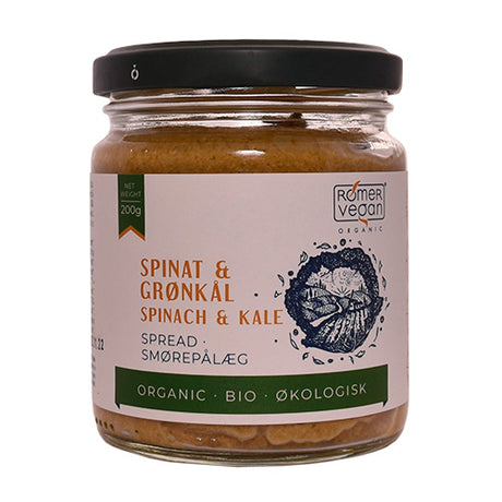 Smørepålæg Spinat & Grønkål Ø fra Rømer