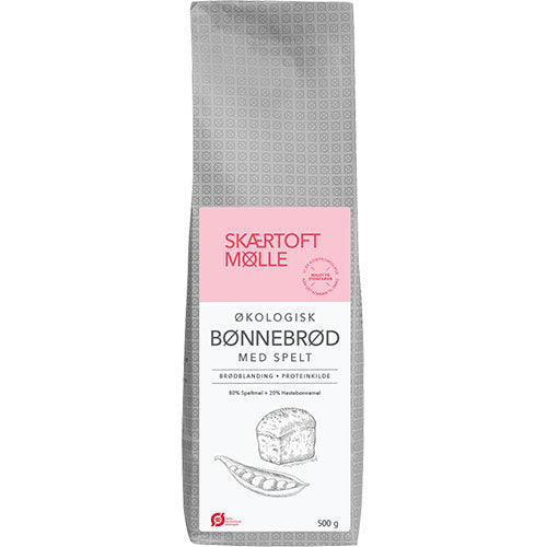Bønnebrød med spelt Ø fra Skærtoft mølle