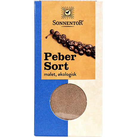 Peber sort malet Ø fra Sonnentor