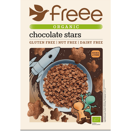 Doves Farm Organic Chocolate Stars Glutenfri fra Doves Farm