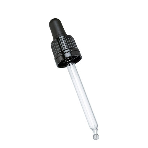 Pipettelåg til 50 ml glasflaske fra Urtegaarden