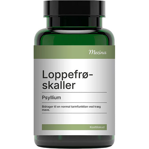 Mezina Loppefrøskaller Psyllium kapsler fra Mezina