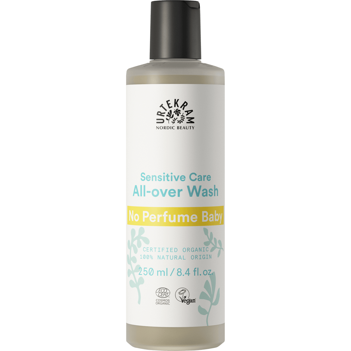 Urtekram Baby All Over Wash No Perfume | 250 ml
