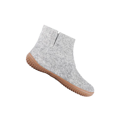 SHU`S hjemmesko med gummi sål - Light Grey 39 fra SHUS