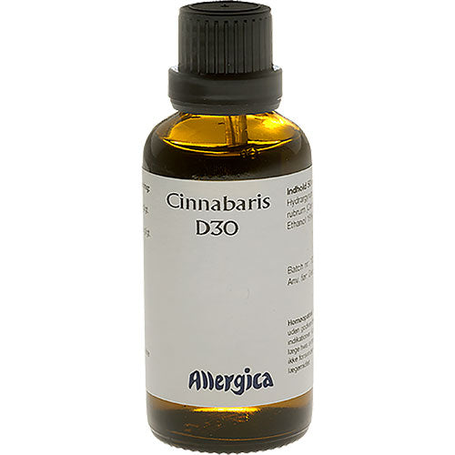 Cinnabaris D30 fra Allergica