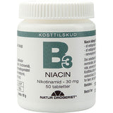 B3 Niacin 30 mg fra Natur-Drogeriet