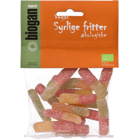 Biogan Syrlige Fritter | 75 g fra Biogan