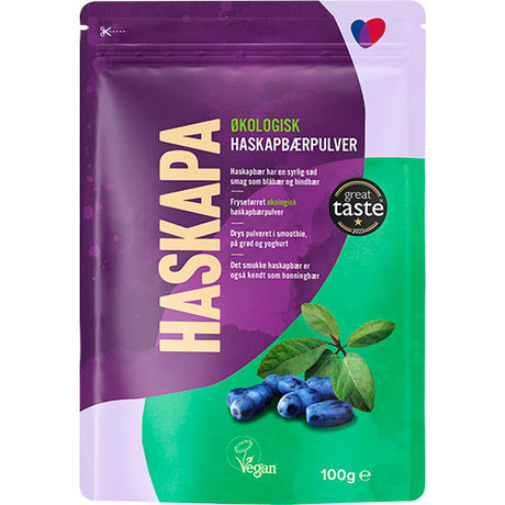 Haskapbærpulver Ø fra HASKAPA