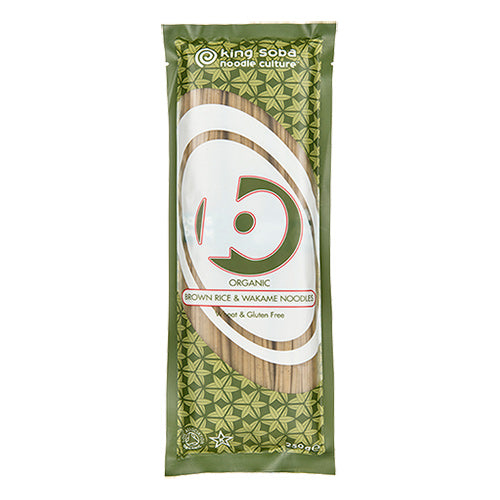 Brun ris & Wakame nudler Ø fra King Soba