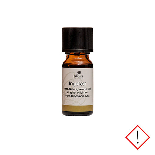 Ingefærolie æterisk fra Fischer Pure Nature