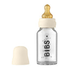BIBS Baby Glass Bottle Complete Set Latex 110ml