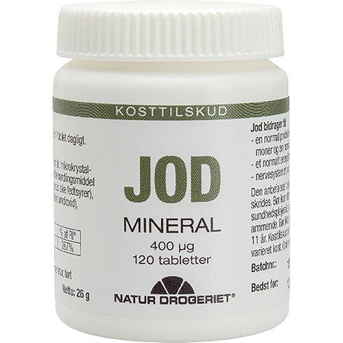 Jod 400 µg fra Natur-Drogeriet