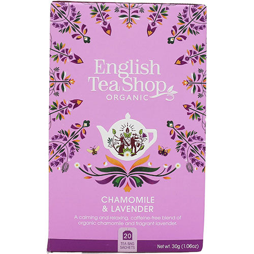 Chamomille & Lavender Tea, Ø fra English Tea Shop