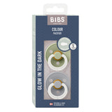 BIBS Colour Latex Sage GLOW/Cloud GLOW | Size 2