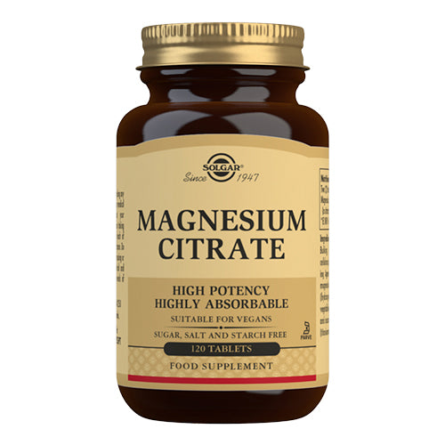 Magnesium citrat 200mg fra Solgar