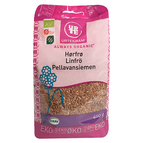 Hørfrø brune   Ø fra Urtekram