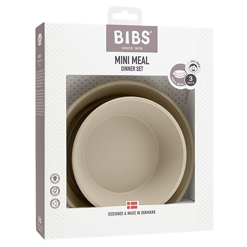 BIBS Dinner Set Vanilla fra BIBS
