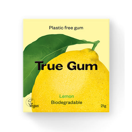 Tyggegummi Lemon fra True Gum