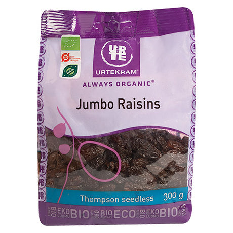 Jumbo raisins Ø fra Urtekram