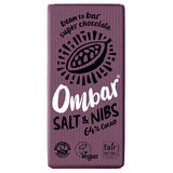 Ombar Salt & kakaonibs 64% kakao Ø fra Ombar